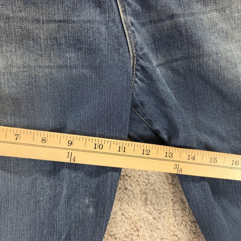 Vintage Levis Engineered Jeans Mens 32x34 Blue Twisted One Pocket Buckle Back
